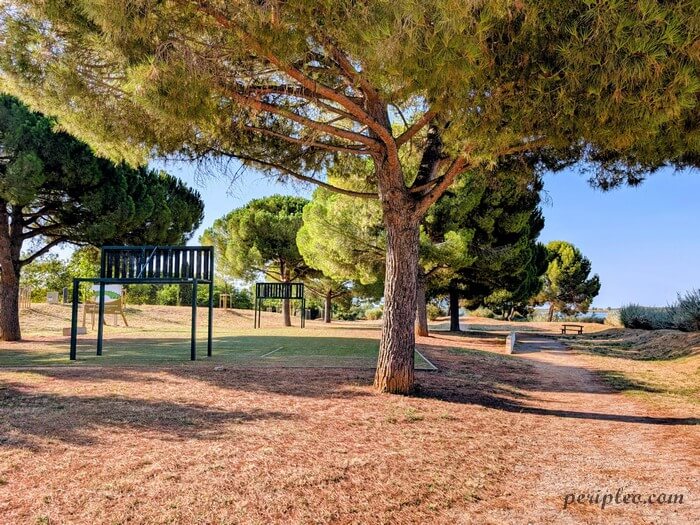 Parc du Mas Rouge à Pérols | Balade nature et jeux en famille