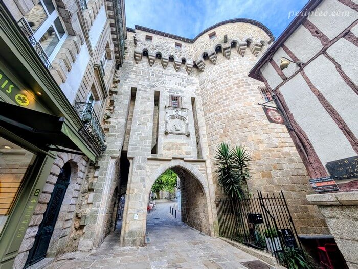 Porte Prison de Vannes, ancienne porte fortifiée du Quartier Saint-Patern